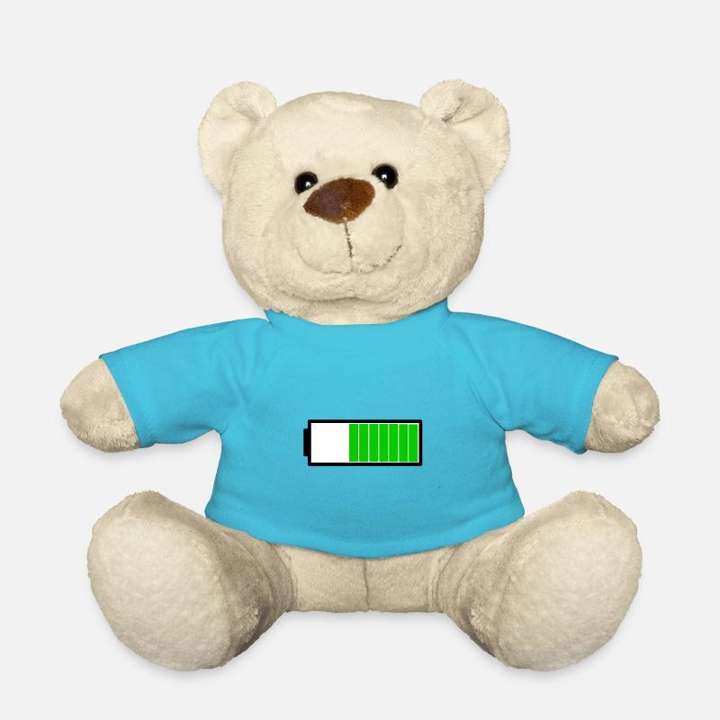 Barre de charge batterie - Nounours - bleu outremer