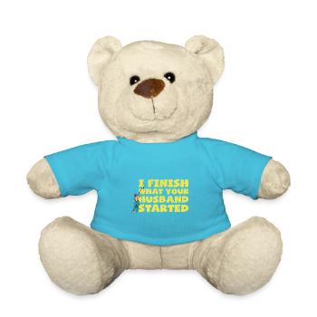 Maler und Lackierer, der Beste und Nervigste Beruf - Teddy - Atollblau - Vorne
