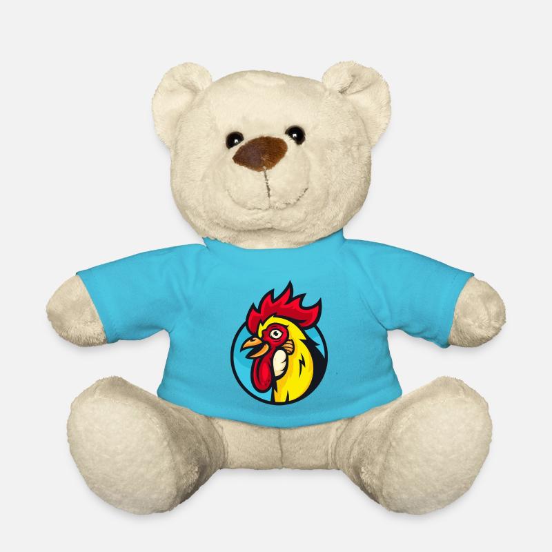 Coq - Nounours - bleu outremer