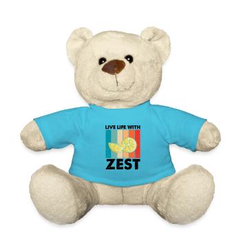 Lemonade Lemon Lemonade Lemonade Lemonade Stand Design - Teddy Bear - atoll blue - Front