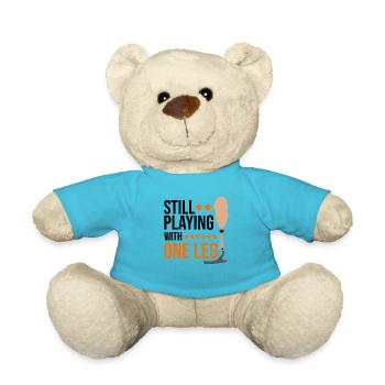 Künstliche Gliedmaßen Design für Beinprothese - Teddy - Atollblau - Vorne