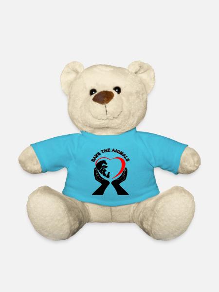 Protection des animaux Amis des animaux Amour des animaux Animaux Animaux Animaux - Nounours - bleu outremer