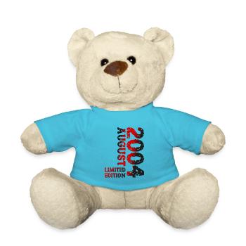 2004 August Limited Edition 19. Geburtstag Outfit - Teddy - Atollblau - Vorne