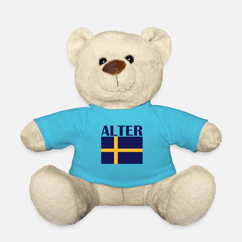 Alter Schwede - Teddy - Atollblau