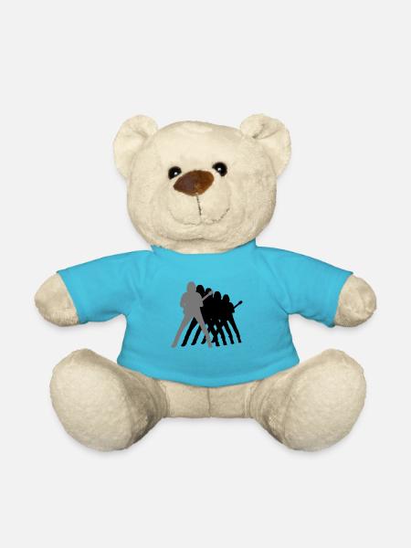 guitarist - Teddy Bear - atoll blue