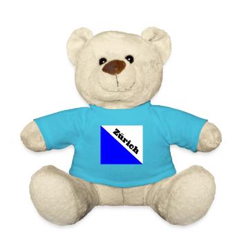 Zürich - Teddy - Atollblau - Vorne