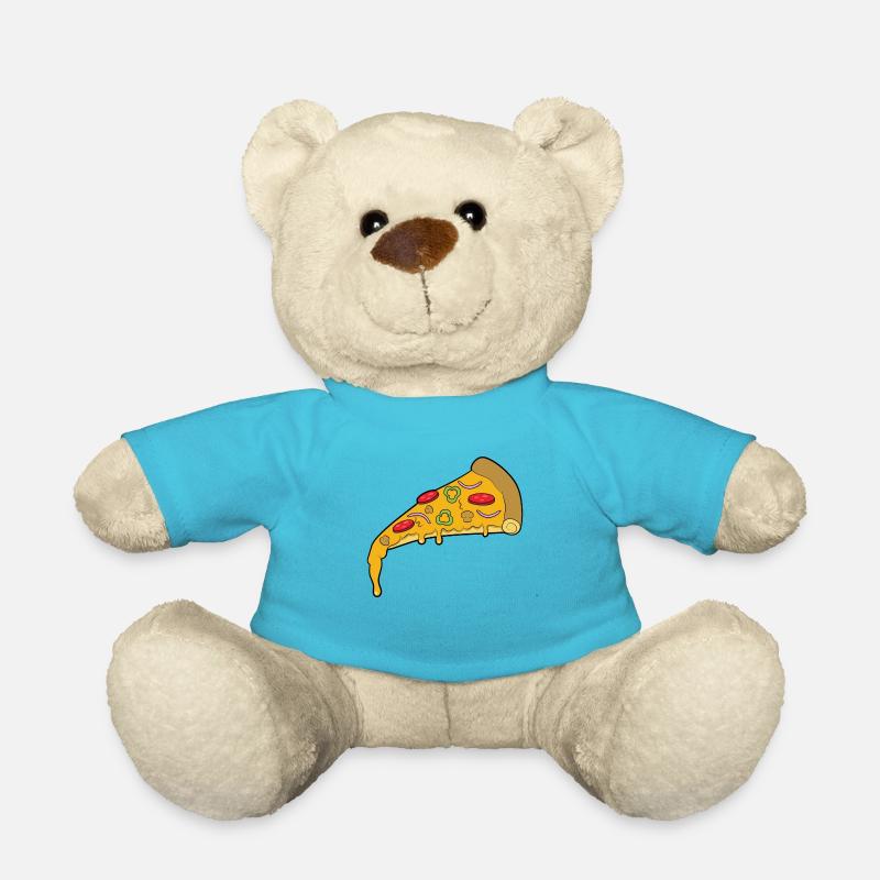 Pizza - Nounours - bleu outremer