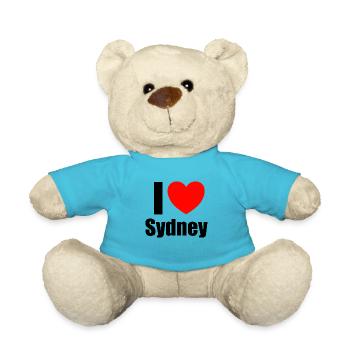 J’adore Sydney - Nounours - bleu outremer - Devant