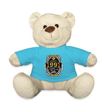 AUGUST 1991 - Teddy - Atollblau - Vorne