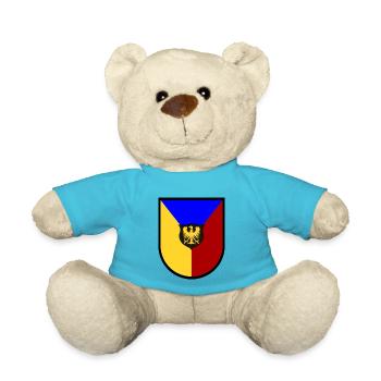 Die Unterstützer aus Rumänien - Teddy - Atollblau - Vorne