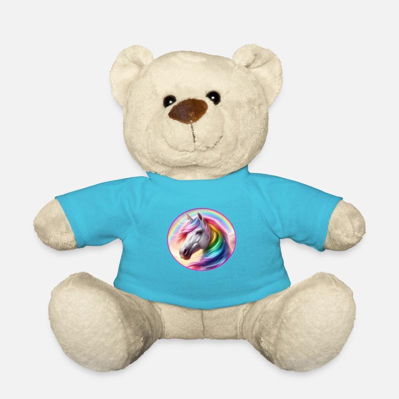 einhorn2 - Teddy - Atollblau
