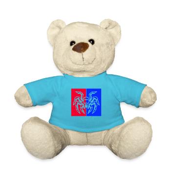 spinne spider - Teddy - Atollblau - Vorne