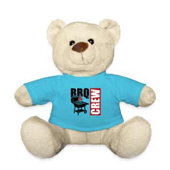 Grill Crew BBq - Teddy Bear - atoll blue - Front
