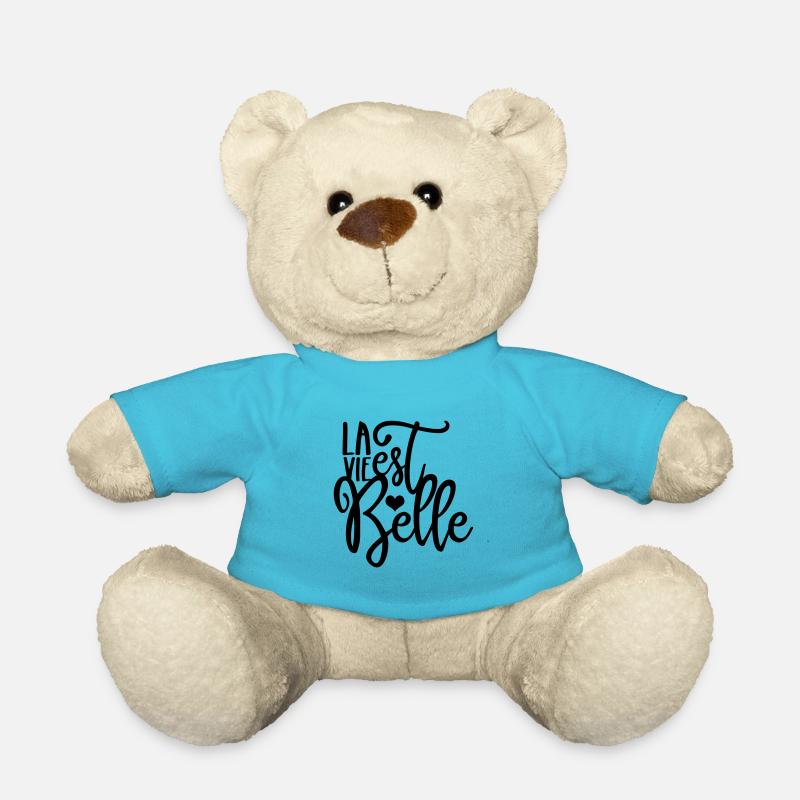 La vie est Belle, La vie est belle - Nounours - bleu outremer