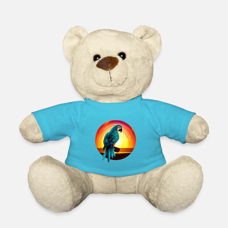 Papagei Sunset - Teddy - Atollblau