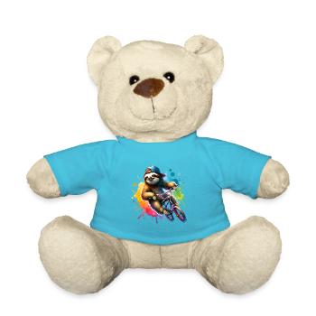 Drôle de paresse sur la conception du vélo BMX - Nounours - bleu outremer - Devant