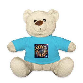 Galaxy Darts - Teddy Bear - atoll blue - Front