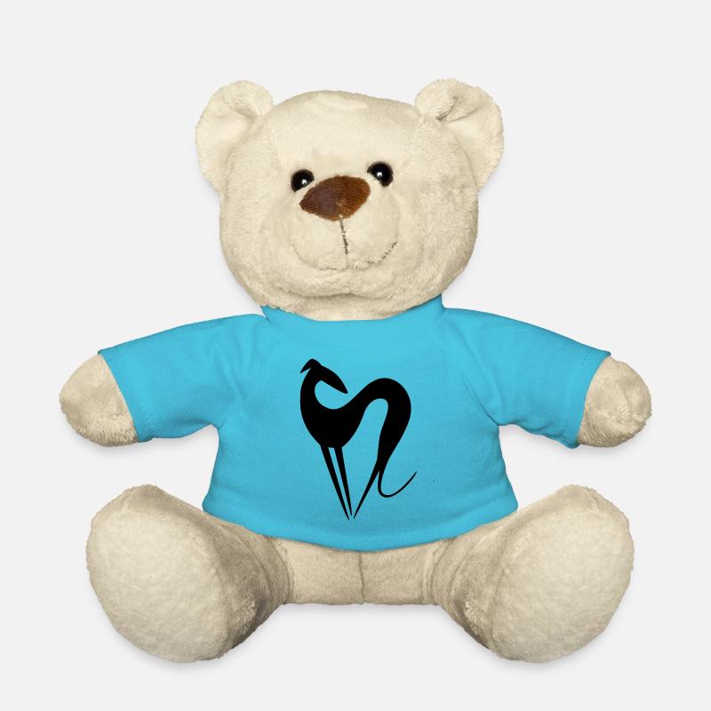 Windhund - Teddy Bear - atoll blue