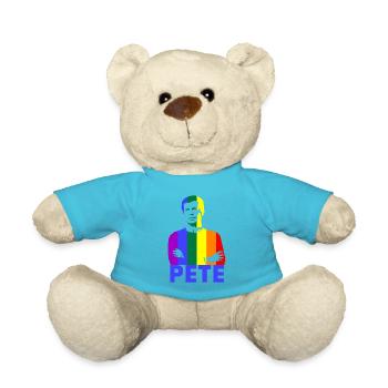 Pete Lgbt - Teddy Bear - atoll blue - Front