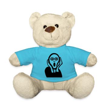 Der Schrei, Krise - Teddy - Atollblau - Vorne