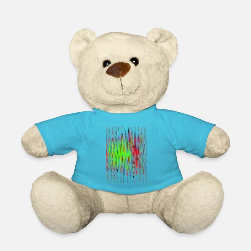 Ondes sonores - Nounours - bleu outremer
