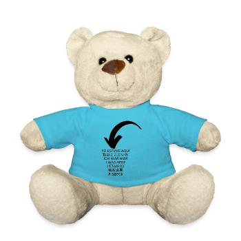 ICH WAR HIER - Teddy - Atollblau - Vorne