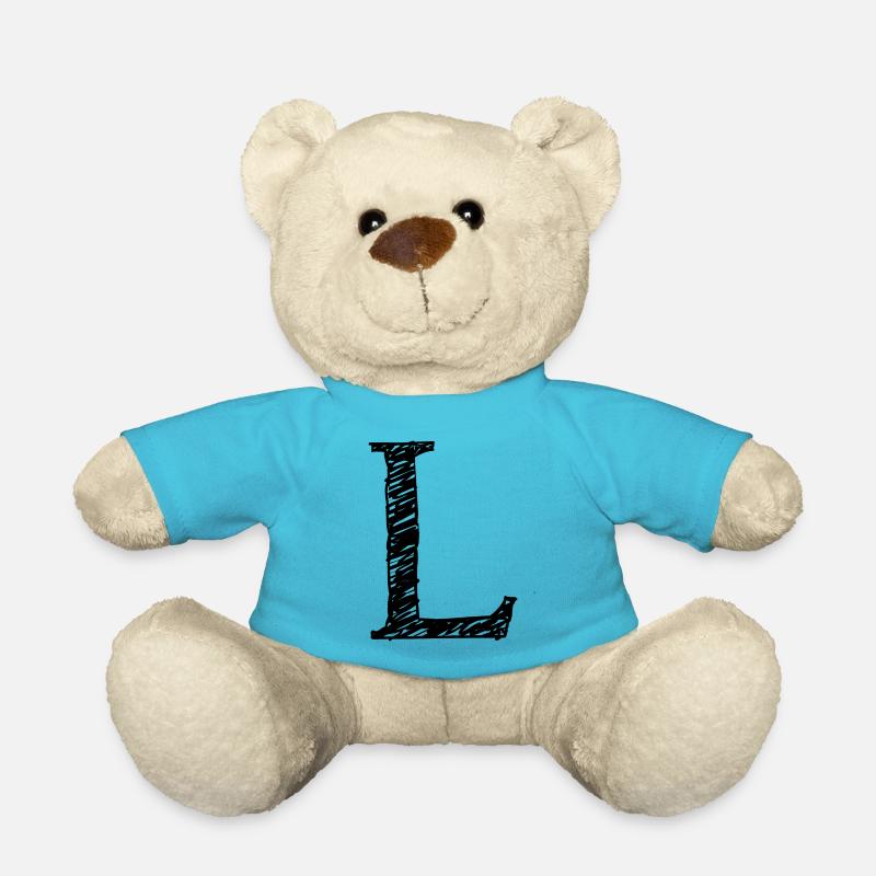 L - Nounours - bleu outremer