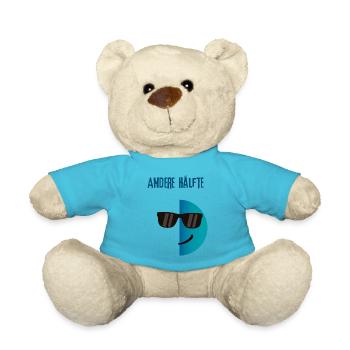 Andere Hälfte - Partnershirt - Männlich - Teddy - Atollblau - Vorne