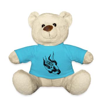 Snake Eye 2 - Teddy Bear - atoll blue - Front