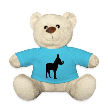 Donkey Esel - Teddy - Atollblau - Vorne