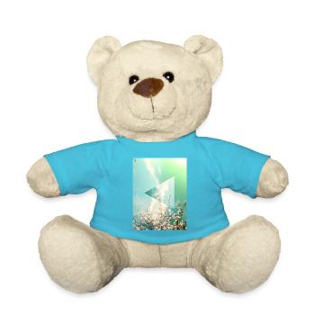 Spring feeling - Teddy Bear - atoll blue - Front