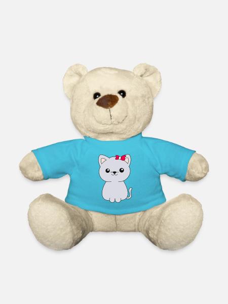 Chat - Nounours - bleu outremer