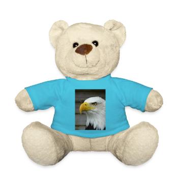 American Bald Eagle - Teddy Bear - atoll blue - Front