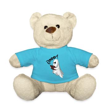 Gruseliger Geist - Teddy - Atollblau - Vorne