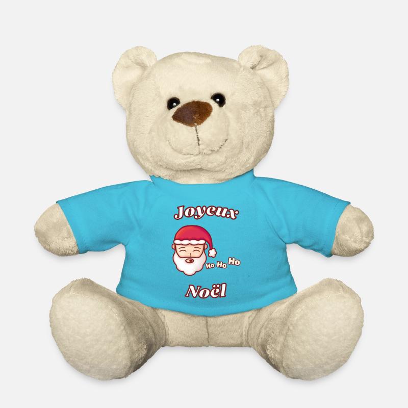 JOYEUX NOEL - Nounours - bleu outremer