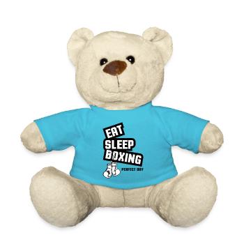 Eat Sleep Boxing - Teddy - Atollblau - Vorne