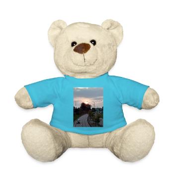 Lever du soleil - Nounours - bleu outremer - Devant