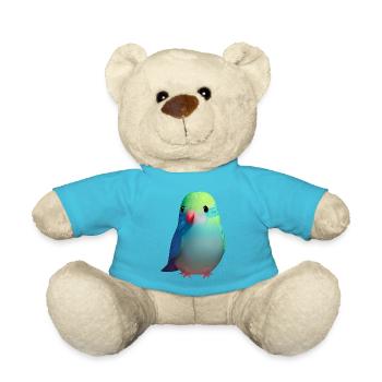 Cockatiel Budgie Bird Bird Propriétaire - Nounours - bleu outremer - Devant