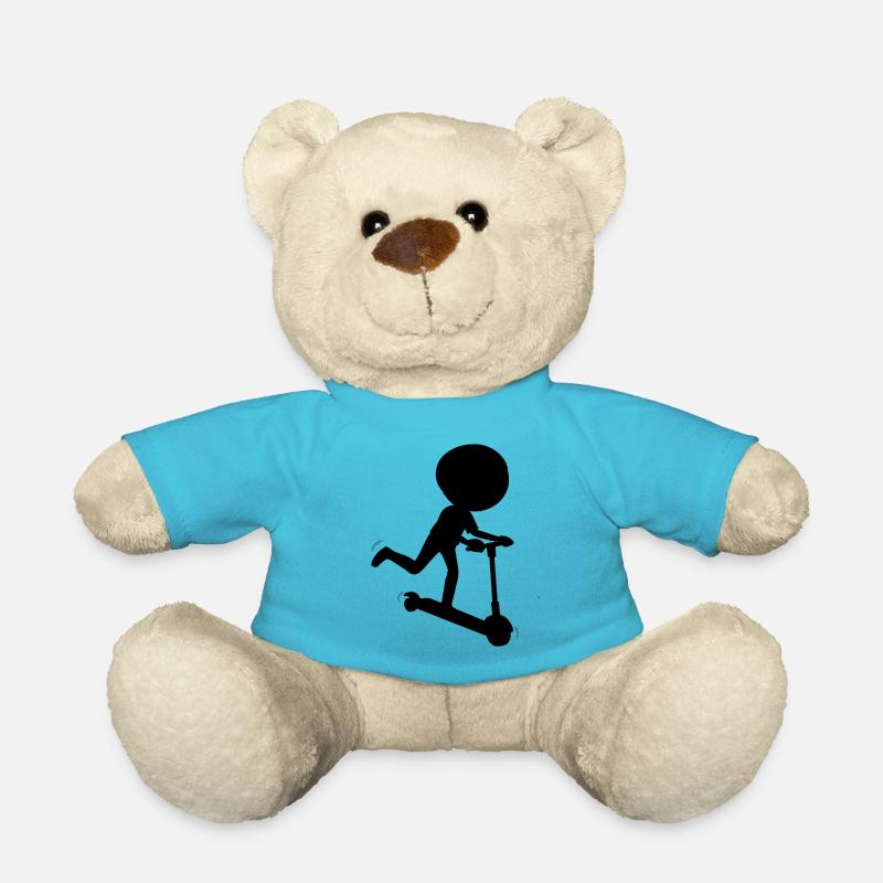 E-Scooter Roller Scooter - Teddy - Atollblau
