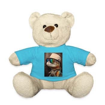 Tierischer Stil - Teddy - Atollblau - Vorne