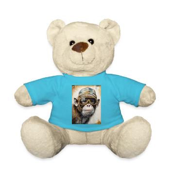 Tierischer Stil - Teddy - Atollblau - Vorne