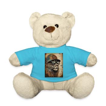 Tierischer Stil - Teddy - Atollblau - Vorne