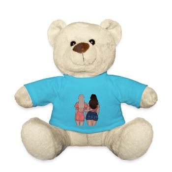 Beste Freundin - Teddy - Atollblau - Vorne