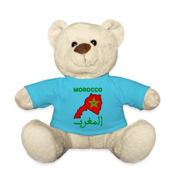 Maroc - Nounours - bleu outremer - Devant
