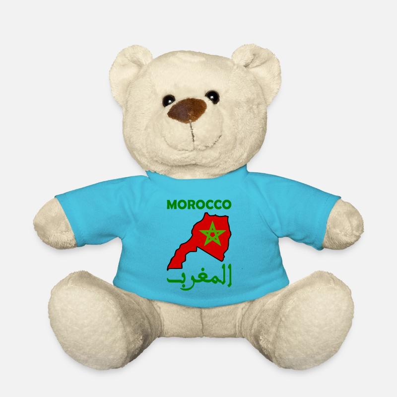 Maroc - Nounours - bleu outremer