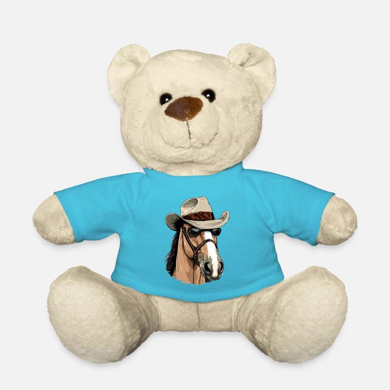 Zako, das Cowboy-Pferd - Teddy - Atollblau
