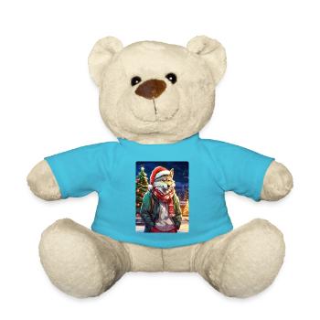 Loup de Noël 1.6 - Nounours - bleu outremer - Devant