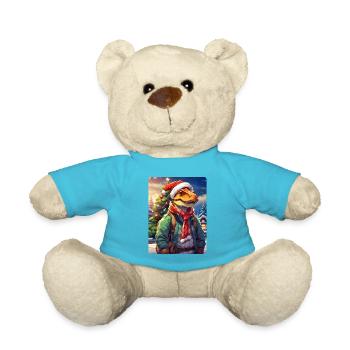 Dino de Noël 1.3 - Nounours - bleu outremer - Devant