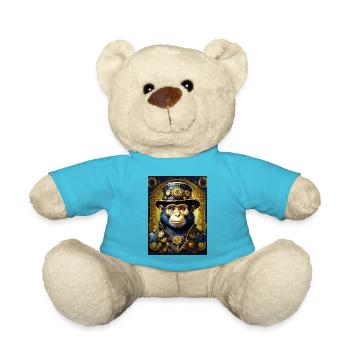 Singe Steampunk 1.9 - Nounours - bleu outremer - Devant