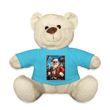 Père Noël steampunk 1.14 - Nounours - bleu outremer - Devant